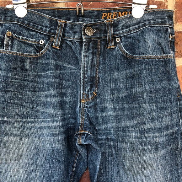 Men’s Gap Factory Slim Straight Jeans Size 30/32 - Picture 2 of 8